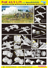 Dragon 1/35 PaK 43/3 L/71 mit Behelfslafette | 6522