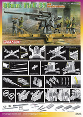 Dragon 1/35 88mm Flak 37 mit Behelfslafette | 6523