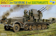 Dragon 1/35 Sd.Kfz.7/1 2cm Flakvierling 38 auf Selbstfahrlafette | 6525