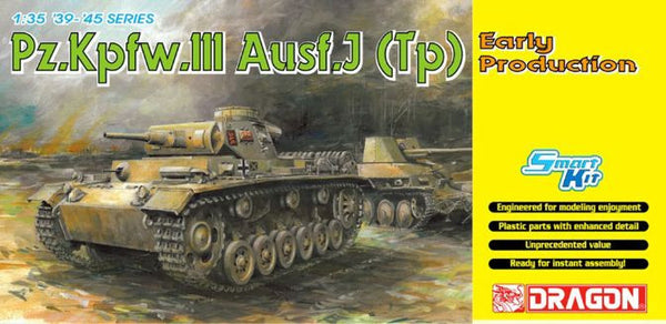Dragon 1/35 Pz.Kpfw.III Ausf.J (Tp) Early Production | 6543