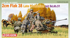 Dragon 1/35 2cm Flak 38 Late Production mit Sd.Ah.51 | 6546