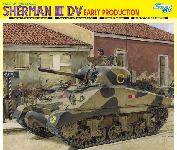 Dragon 1/35 Sherman III DV, Early Production | 6573