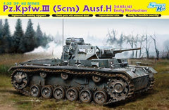 Dragon 1/35 Pz.Kpfw.III (5cm) Ausf.H Sd.Kfz.141 Early Production | 6641