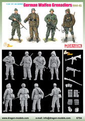 Dragon 1/35 German Waffen Grenadiers 1944-45 (4 Figures Set) | 6704