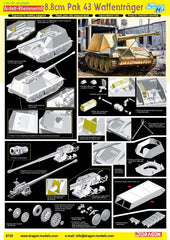 Dragon 1/35 Ardelt-Rheinmetall 8.8cm Pak 43 Waffentrager | 6728