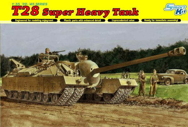 Dragon 1/35 T28 Super Heavy Tank | 6750