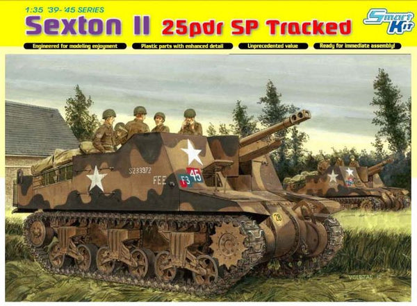 Dragon 1/35 Sexton II 25pdr SP Tracked | 6760