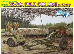 Dragon 1/35 British 25-Pdr. Field Gun Mk.II w/Limber | 6774