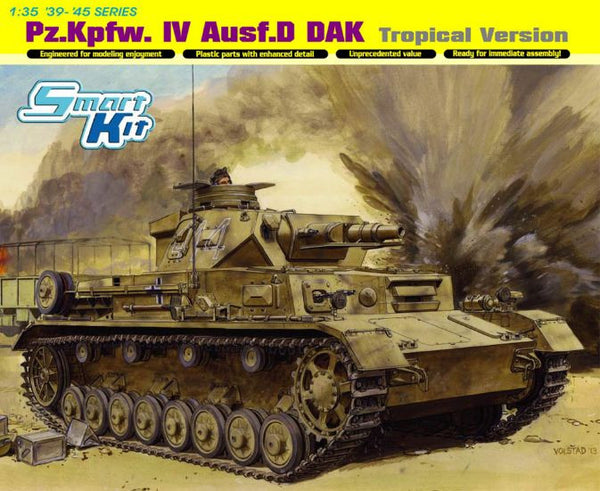 Dragon 1/35 Pz.Kpfw.IV Ausf.D DAK Tropical Version | 6779