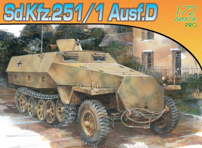 1/72 Sd.Kfz.251 Ausf.D . 251⁄1 Ausf. C + Wurfr. 4 - Revell 03324 |