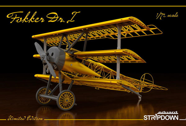 Eduard 1/72 Fokker Dr. I STRIPDOWN | 2114