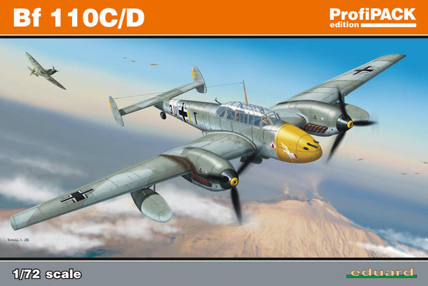 Eduard 1/72 Bf 110 C/D PROFIPACK | 7081