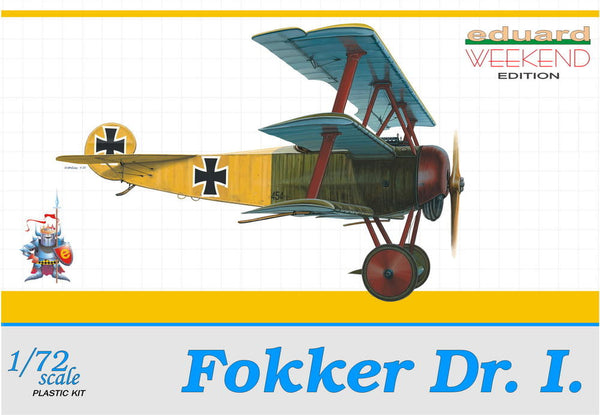 Eduard 1/72 Fokker Dr. I WEEKEND EDITION | 7405