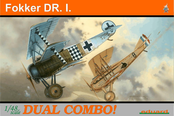 Eduard 1/48 Fokker Dr. I DUAL COMBO | 8161