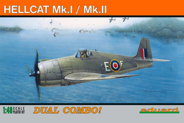 Eduard 1/48 Hellcat Mk. I/Mk. II DUAL COMBO | 8223