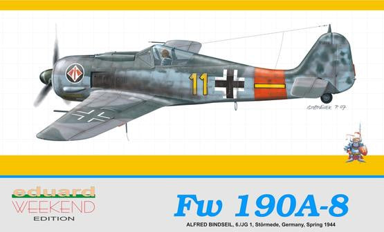 Eduard 1/48 Fw 190A-8 | 8429