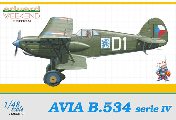 Eduard 1/48 Avia B-534 IV serie WEEKEND EDITION | 8475