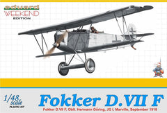 Eduard 1/48 Fokker D. VIIF Herman Göring WEEKEND EDITION | 8482