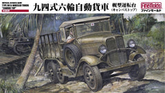 Fine Molds 1/35 1/35 IJA Type 94 6-Wheeled Truck Canvas Top | 31