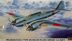 Hasegawa 1/72 Mitsubishi Ki-46-II Type 100 Recon-Plane Trainer Version  00184