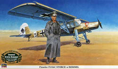 Hasegawa 1/32 Fieseler Fi156C Storch w/Metal Erwin Rommel  08165