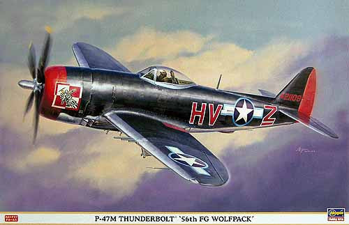 Hasegawa 1/32 P-47M Thunderbolt "56Th Fg Wolfpack"  08181