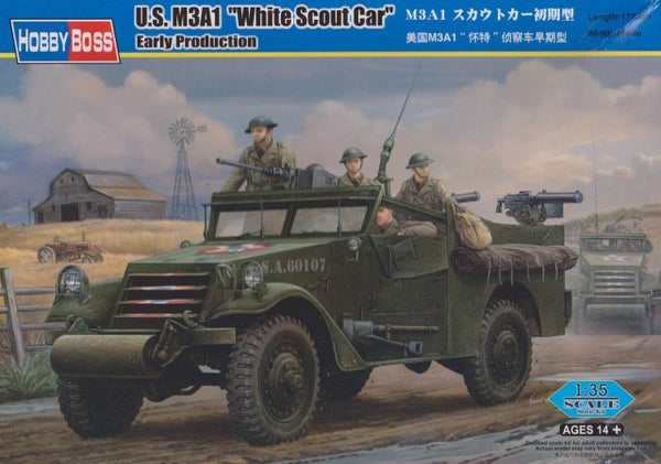 HobbyBoss 1/35 U.S. M3A1 "White Scout Car" | 82451