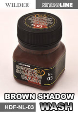 Wilder Brown Shadow Wash 50ml | HDF-NL-03