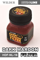 Wilder DARK MAROON FILTER 50 ml | HDF-NL-16
