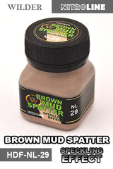 Wilder BROWN MUD SPATTER SPECKLING EFFECT 50 ml | HDF-NL-29
