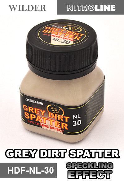 Wilder GREY DIRT SPATTER SPECKLING EFFECT 50 ml | HDF-NL-30