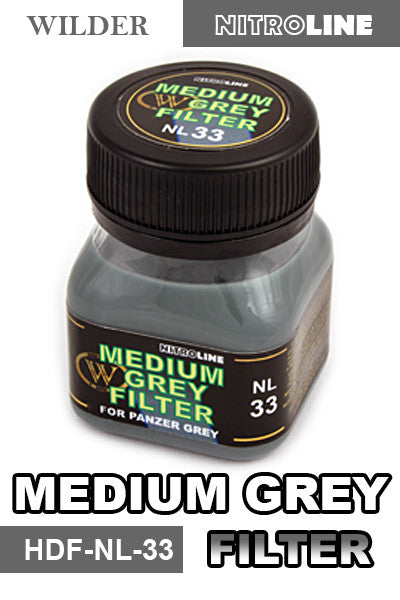 Wilder MEDIUM GREY FILTER 50 ml | HDF-NL-33