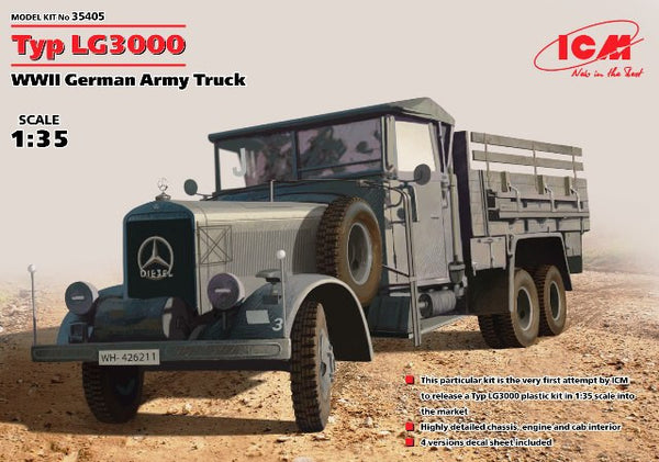 ICM 1/35 WWII German Army Truck Typ LG3000 | 35405