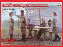 ICM 1/35 Soviet Military Servicewomen 1939-1942 |  35621