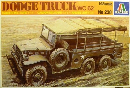 Italeri 1/35 Dodge Truck WC 62 | 230
