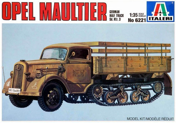 Italeri 1/35 Opel Maultier German Halftrack Sd.Kfz.3  | 6221