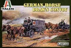 Italeri 1/35 German Horse Drawn Convoy | 6437