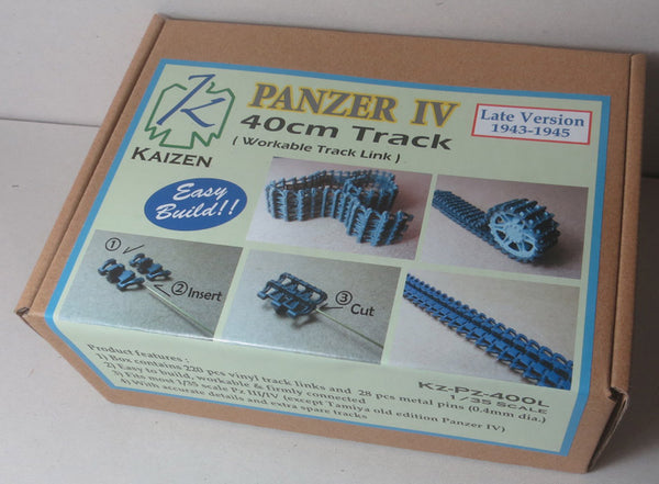 Kaizen 1/35 Panzer IV Late Version 1943-1945 40cm Workable Track Link Set