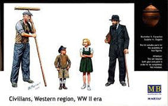 Master Box 1/35 Civilians, Western region, WWII | MB3567