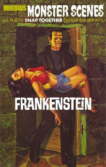 MOEBIUS 1/13 Monster Scenes: Frankenstein Snap Kit | MOE633