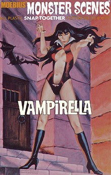 MOEBIUS 1/13 Monster Scenes: Vampirella Snap Kit | MOE638
