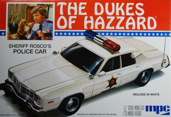 MPC 1/25 The Dukes of Hazzard Sheriff Rosco´s Dodge Monaco Police Car | 707