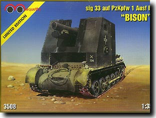 Maquette 1/35 sig 33 auf PzKpfw 1 Ausf B Limited Edition "Bison" | MQ3508