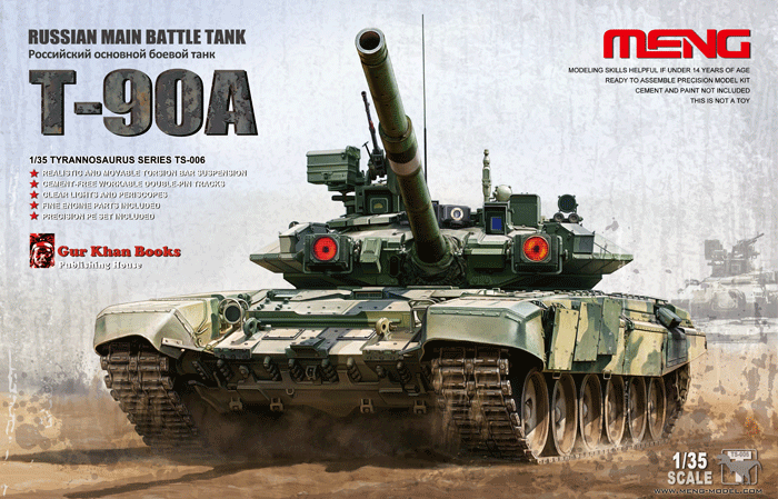 Meng 1/35 MG-Russian Main Battle Tank T-90A | TS006 – HQ Hobbies