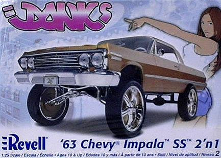 Revell 1/25 1963 Chevy Impala SS 2in1 | REV85-2057
