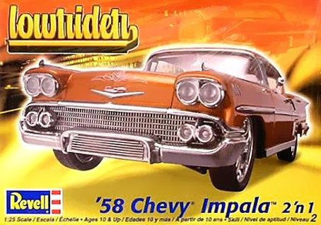 Revell 1/25 1958 Chevy Impala 2 'n 1 | REV85-2073