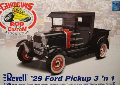 Revell 1/25 1929 Ford Pickup Street Rod 3in1 | REV85-2085