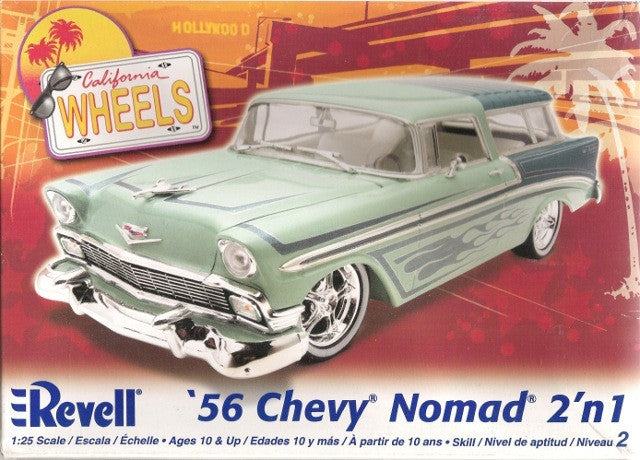 revell 56 シェビー monogram amt mpc リンドバーグ レベル シボレー インパラ ベルエア WHEELS \u002756 Chevy Nomad Revell Monogram 1⁄25 New.