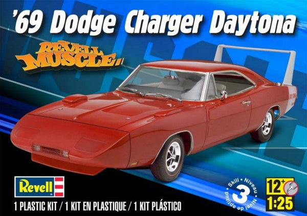 Revell 1/25 1969 Dodge Charger Daytona | REV85-4910