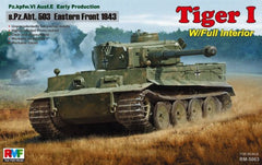 Rye Field Model 1/35 Tiger I Early Production (Full Interior)  | 5003